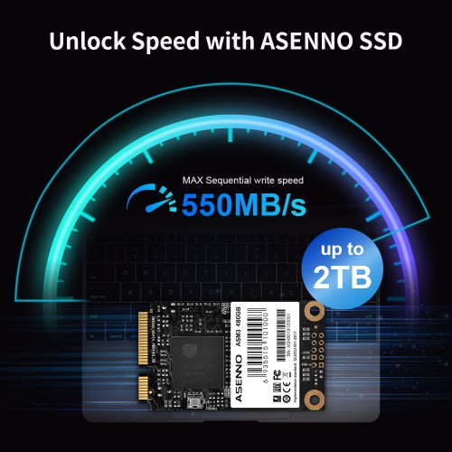 ASENNO AMS M-SATA SSD Solid State Drive